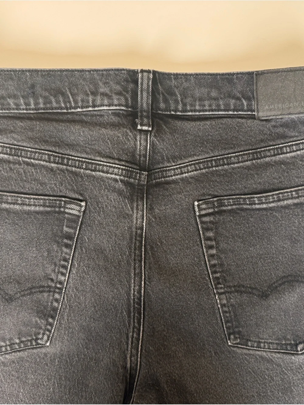 American Eagle EasyFlex Baggy Jeans Men’s 32x30, Black Wide Leg